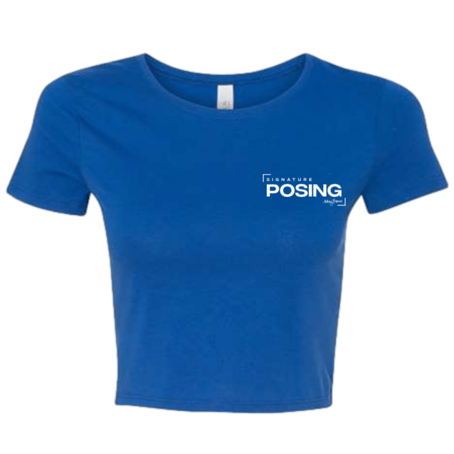 Leave Your Mark Cropped Tee w/ Sleeves