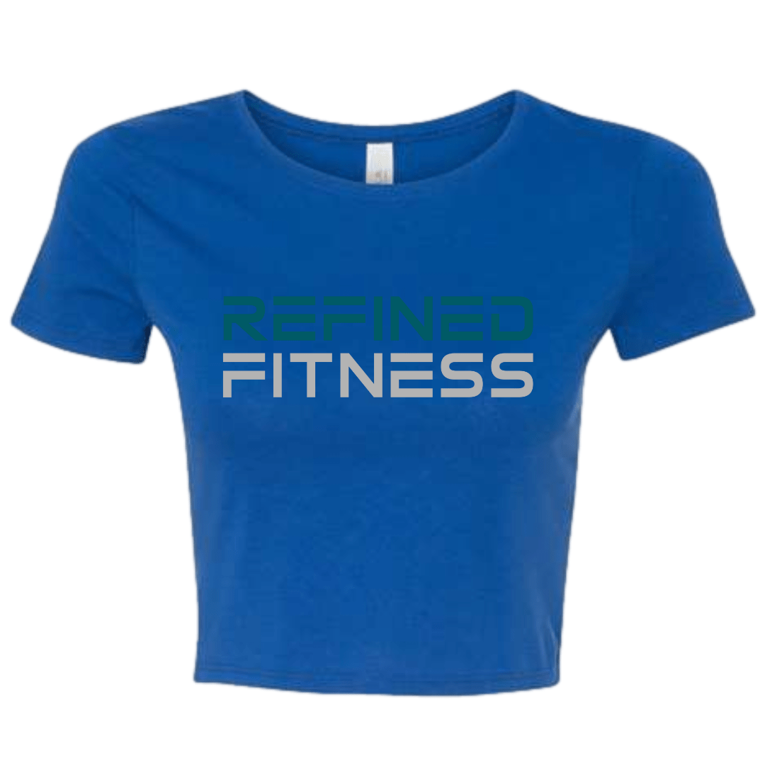 Refined Center Cropped Tee w/ Sleeves